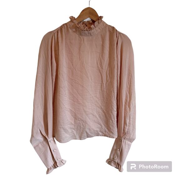 ASOS‎ women’s blouse size 6 open back pink - Picture 1 of 7